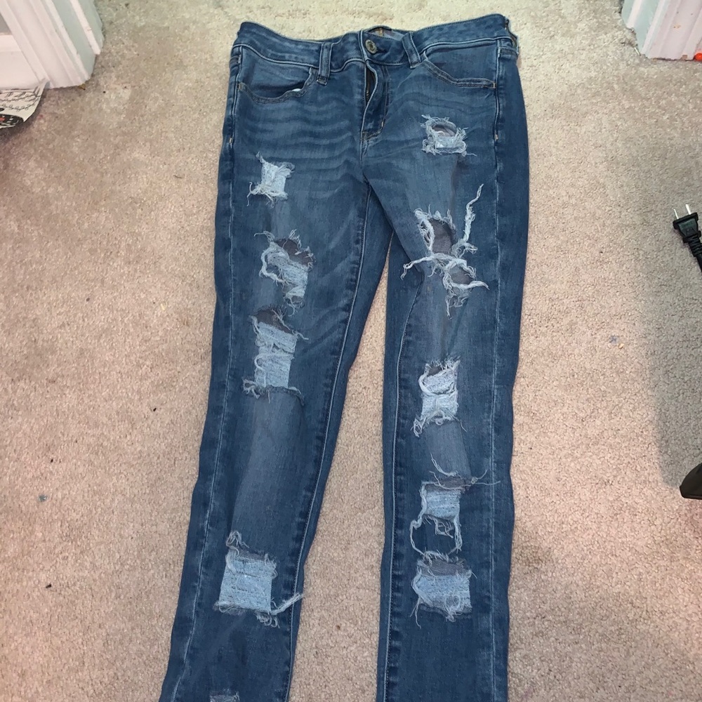 AE ripped jeans